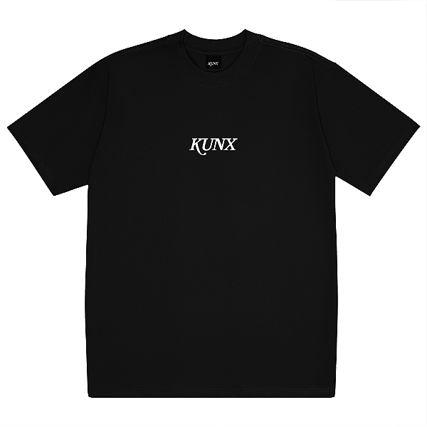 Camiseta Kunx Classic Logo Preta