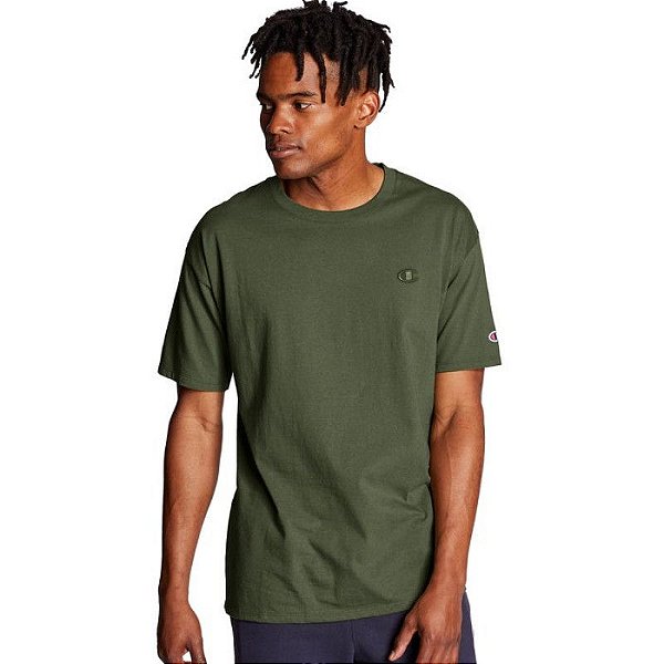 CHAMPION - Camiseta Classic Jersey "Verde Escuro"