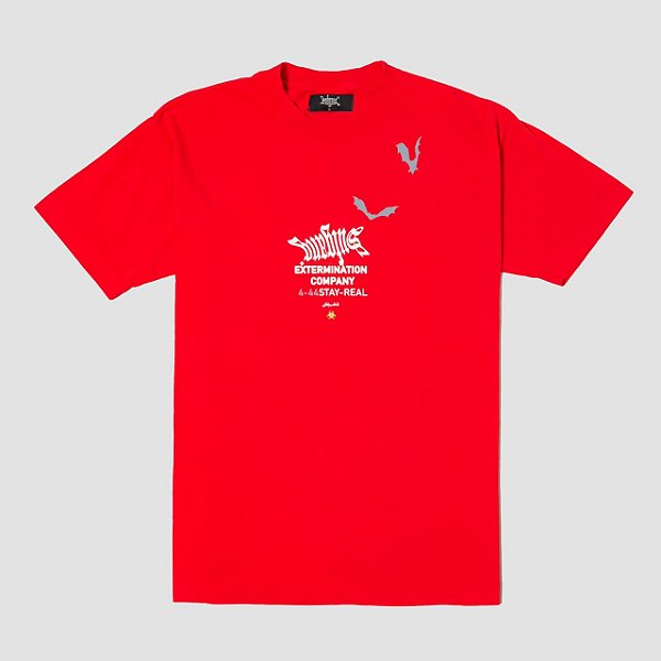 SUFGANG - Camiseta Extermination Company "Vermelho"