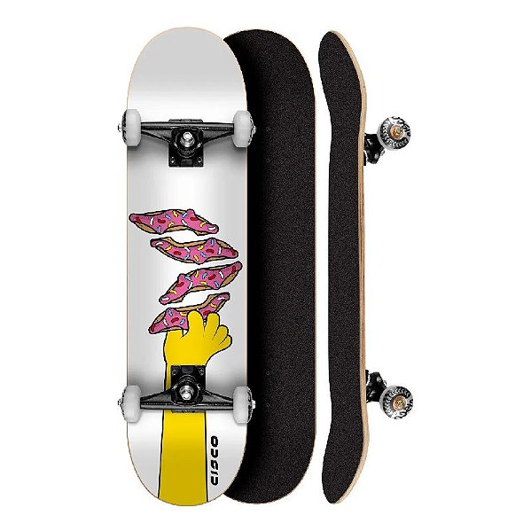 Skate Iniciante Cisco 8.0" - Dunuts Red