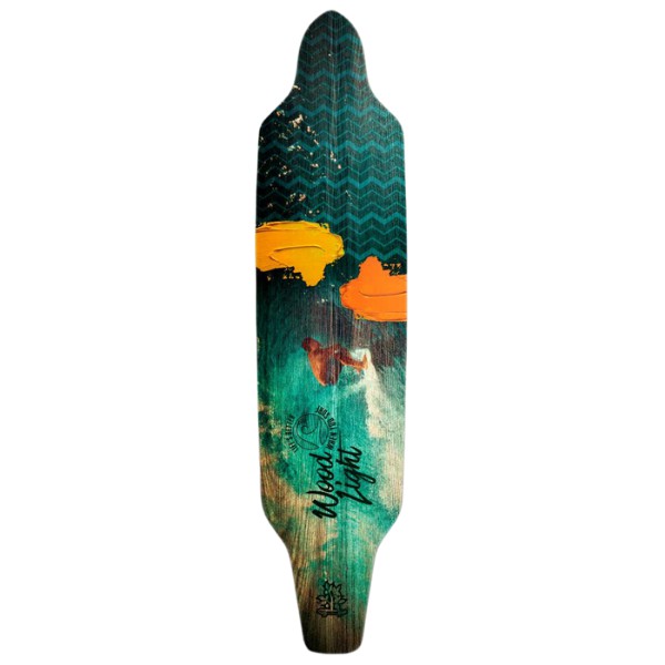 Shape Longboard Woodlight Assimétrico Street Surfer