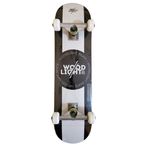 Skate Iniciante Wood Light - Clássico Listras