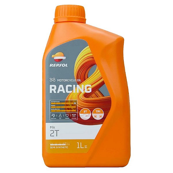 Óleo Repsol 2T Sintético Ester Tech Racing