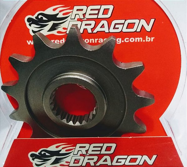 Pinhão Crf 250 F - Xr 250 Tornado 13 D Red Dragon