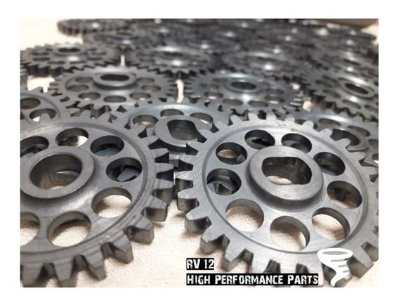 Engrenagem Bomba Óleo Crf 250 F 19/25 - Twister 16/21 Aço Rv 12