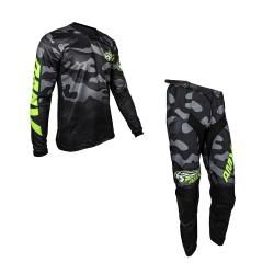 Conjunto Calça e Camisa Amx Prime Infantil Camuflado