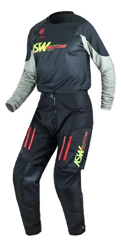 Conjunto Calça e Camisa Asw Enduro Ranger Squad