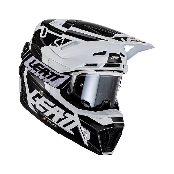 Capacete Leatt Moto 7.5 + Óculos Velocity