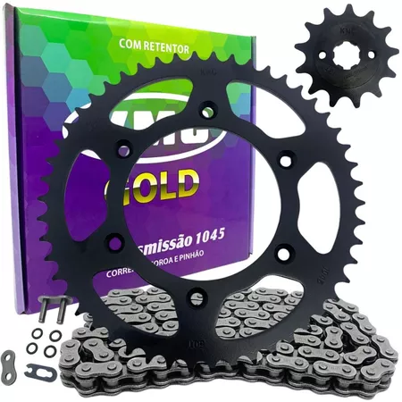 Kit Transmissão Crf 230 520H x 110 UO C/Retentor Kmc