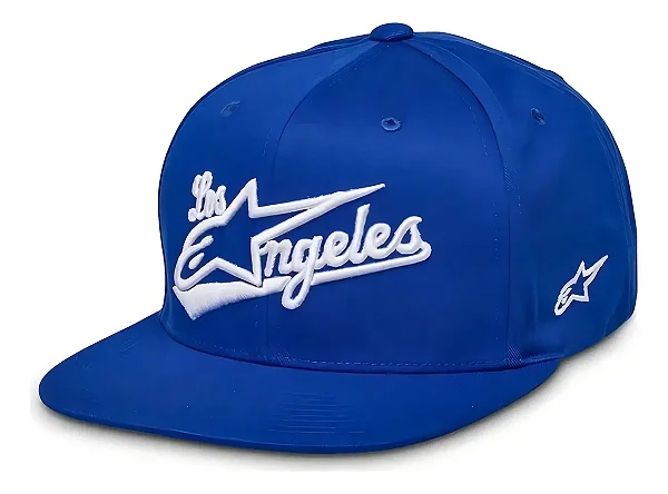 Boné Alpinestars Los Angeles Hat Azul/Branco