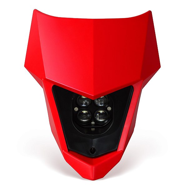 Carenagem de Farol Completa RockLed 40w (Luz branca e Amarela) Biker
