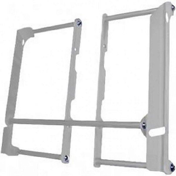 Protetor de Radiador Envolvente Ya Wrf 250 07/14 - Wrf 450 07/11 - Yzf 250/450 07/09 Alumínio Polido