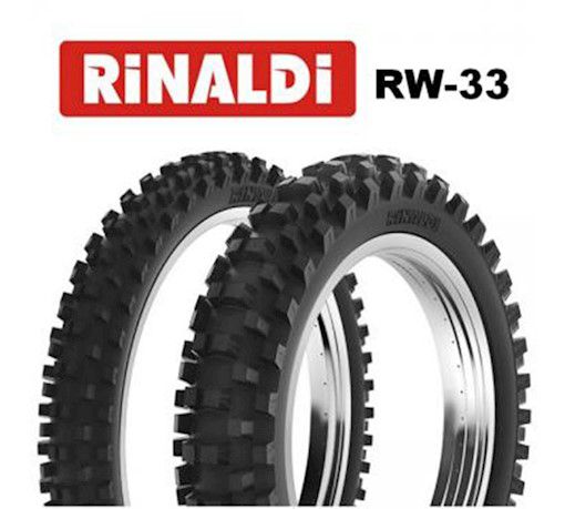 Pneu Cross Traseiro 110/100-18 Rinaldi Rw 33