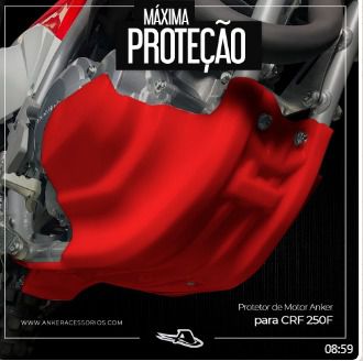 Protetor Carter / Link de Suspensão Crf 250 F