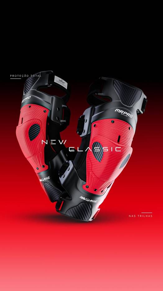 Joelheira Articulada Mr Pro New Classic