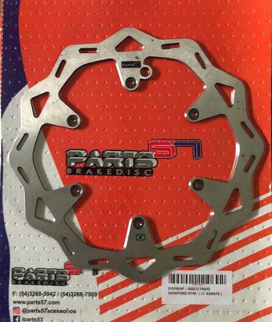 Disco de Freio Dianteiro Ktm 125 a 450 17/23 Modelo Original
