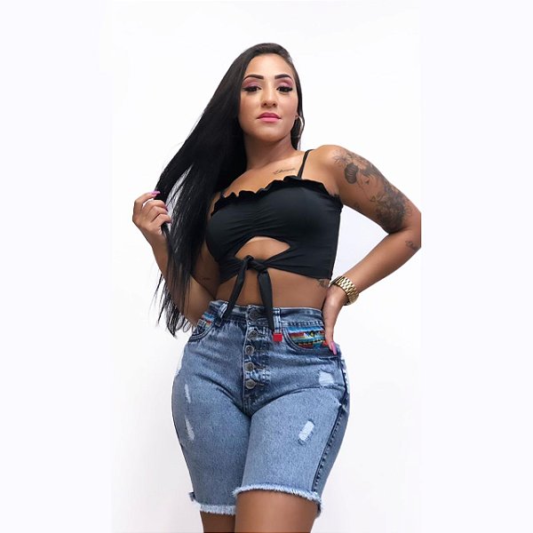 Bermuda Ciclista 8533 Acr Fashion Atacado E Varejo