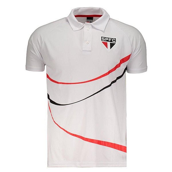 Camiseta Polo Diamond São Paulo FC Masculina - SP015 - NETMIX Store