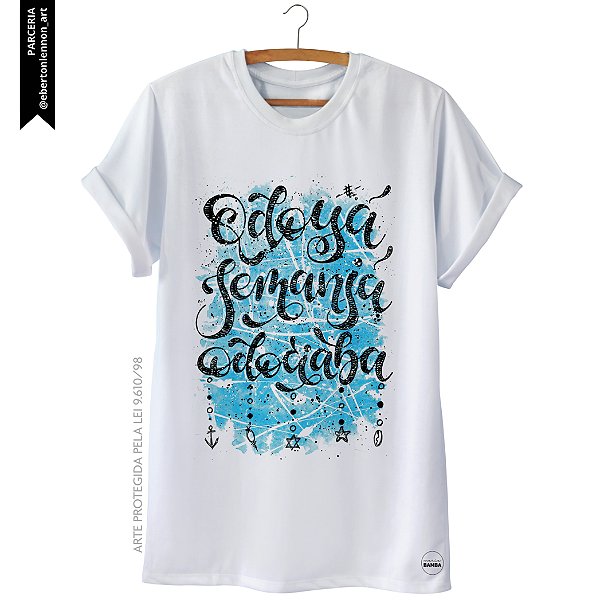 Camiseta Iemanjá - Coleção Essência