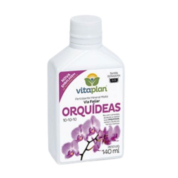 Fertilizante Mineral Líquido Concentrado Para Orquídeas 140 ml