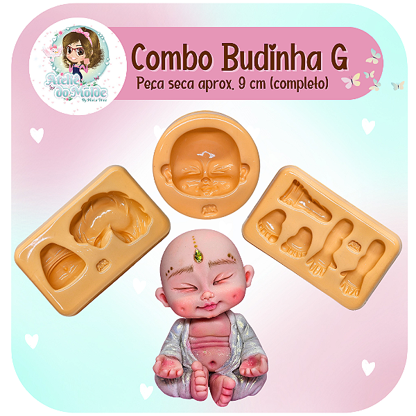 Combo Budinha G (Corpo/Cabeça/Braços)