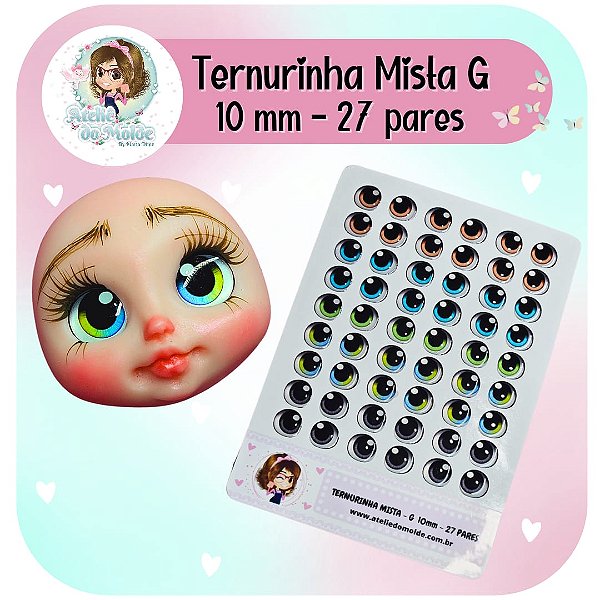 Olhos Resinados Ternurinha Mista - G