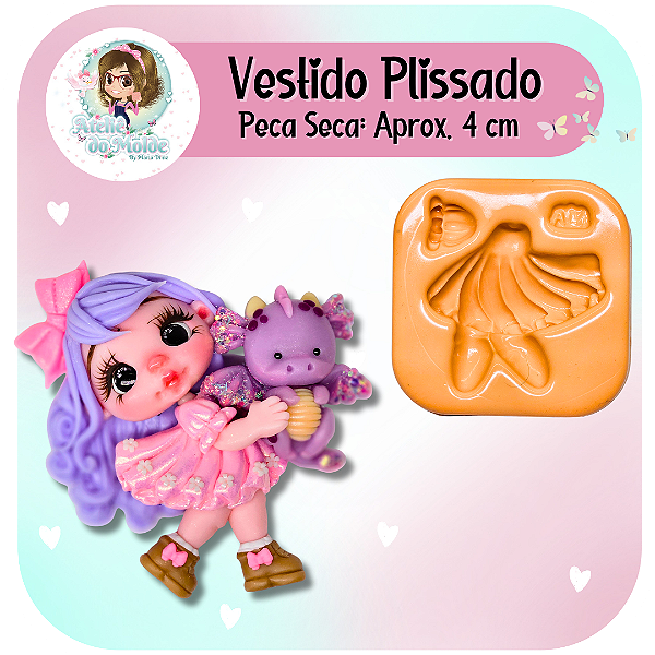 Vestido Plissado