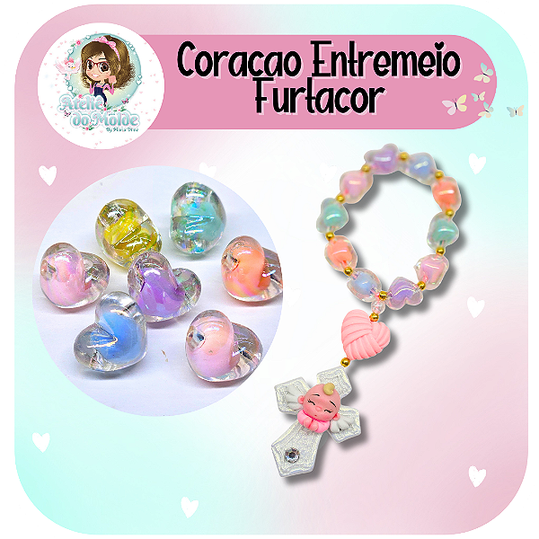 Coração Entremeio 16mm - Furtacor