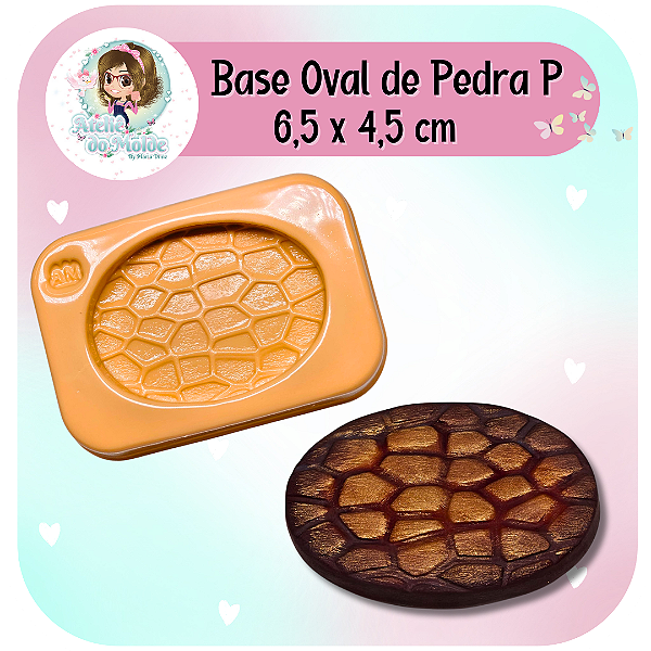 Base Oval Pedra P