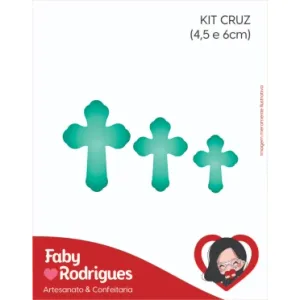 Cortador Kit Cruz - 4,5e 6cm