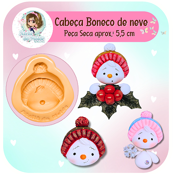 Cabeça Boneco de Neve