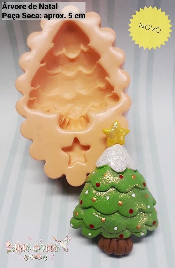Arvore de Natal - Ateliê do Molde Arvore de Natal - Ateliê do Molde