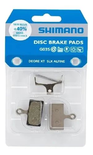 PASTILHA DE FREIO RESINA G03S C/MOLA SHIMANO
