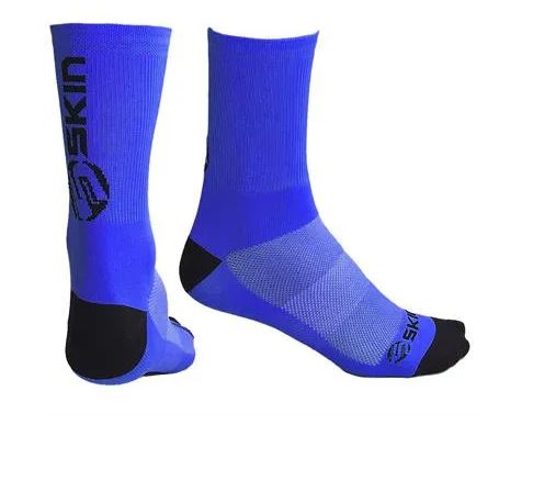 Meia Skin Sports Azul Neon Unissex 38/43