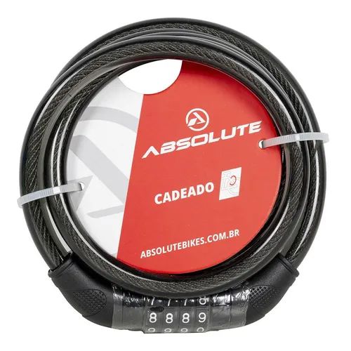CADEADO 1,85MX12MM ESPIRAL, SEGREDO, PTO
