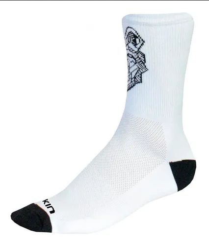 MEIA SKIN SPORT GEO WOLF BCO/PTO, 38/43