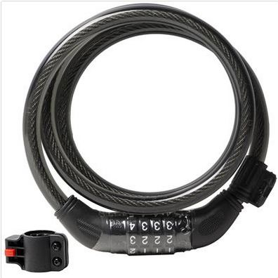 CADEADO 1,2MX12MM ESPIRAL, SEGREDO, PTO
