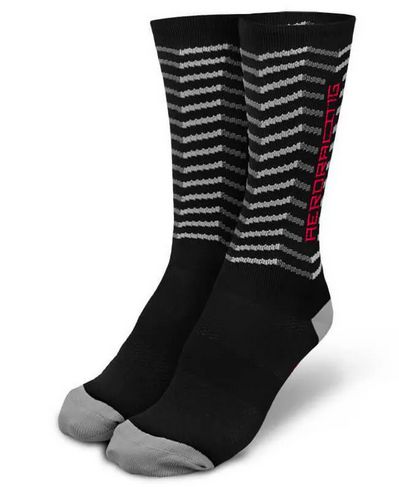 MEIA ASW PEAK 19 PRETO CINZA