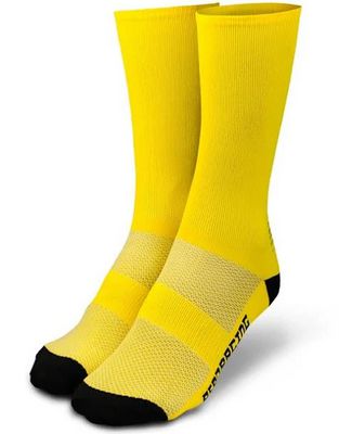 MEIA ASW BLOB 19 AMARELO PRETO