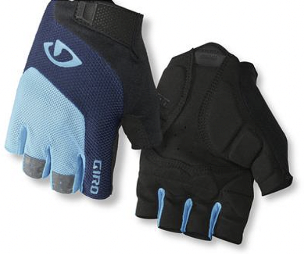 LUVA GIRO BRAVO GEL AZUL/PTO. TAM. M