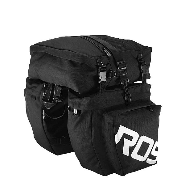 BOLSA ALFORJE 3 EM 1 PRETA ROSWHEEL