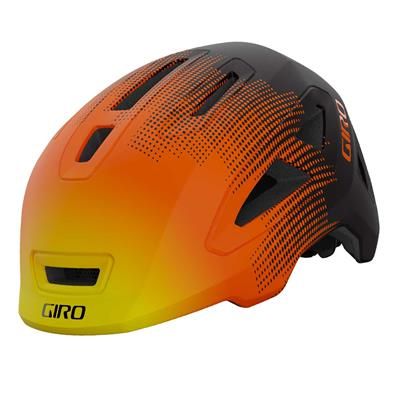 CAPACETE GIRO SCAMP II VERMELHO/LARANJA P (49-53cm)