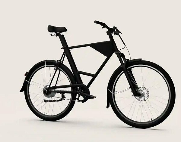 Bicicleta Elétrica Vela Preta