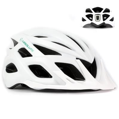 CAPACETE ABSOLUTE LUNA FLASH BCO/VDE,M