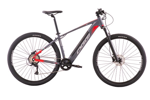 BIC ELETRICA OGGI 29 BW 8.0 C/ACEL 32KM 8V CINZA/VERM M - DCRE 2024/16448-4