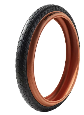 Pneu CST fat bike  26x4.0 Banda marrom misto