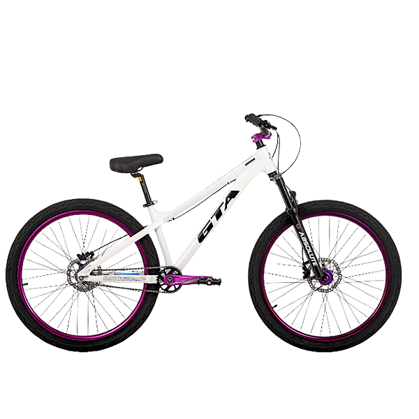 BICICLETA 26 GRAVITY AL DISC FREERIDE GTA BRANCO