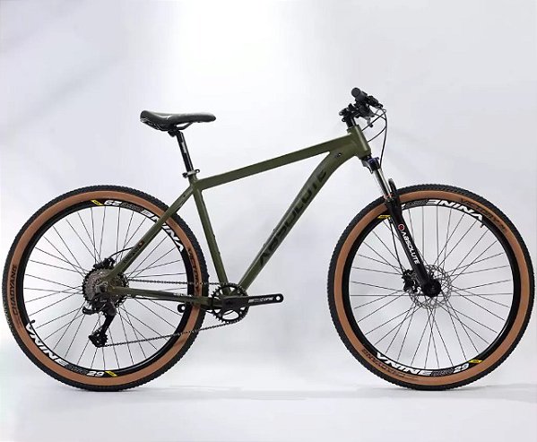 Bicicleta Absolute Nero 5 Verde Oliva - 17 M