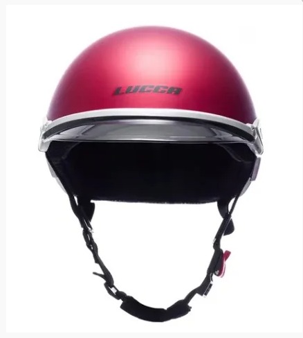 Capacete Lucca Eletric Matt Cherry Tam.:56