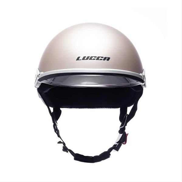 Capacete Lucca Eletric Matt Silver Tamanho.:56